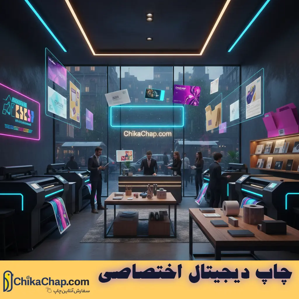 چاپ دیجیتال اختصاصی چیکاچاپ | چاپ دیجیتال کارت ویزیت و...